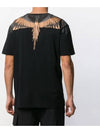 Marcelo Bullon Double Wing Round Short Sleeve Tee CMAA018R19001018 - MARCELO BURLON - BALAAN 4