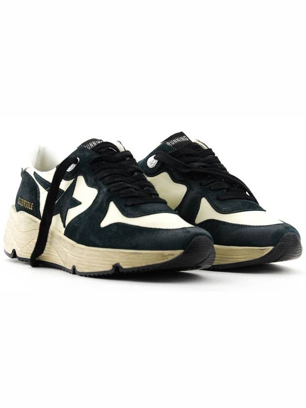 Running Sole Low Top Sneakers Dark Green - GOLDEN GOOSE - BALAAN 3