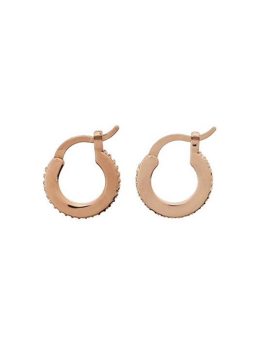 Pave huggy earrings C9337 PEACH - COACH - BALAAN 2