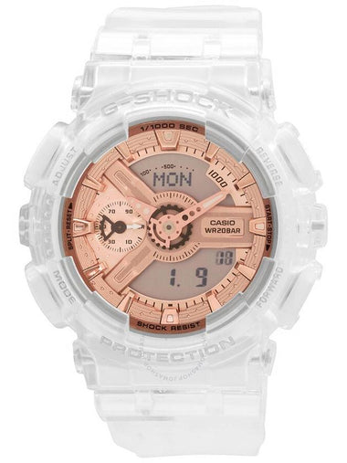 Casio G-Shock Perpetual Alarm World Time Quartz Analog-Digital Ladies Watch GMA-S110SR-7A - CASIO - BALAAN 1