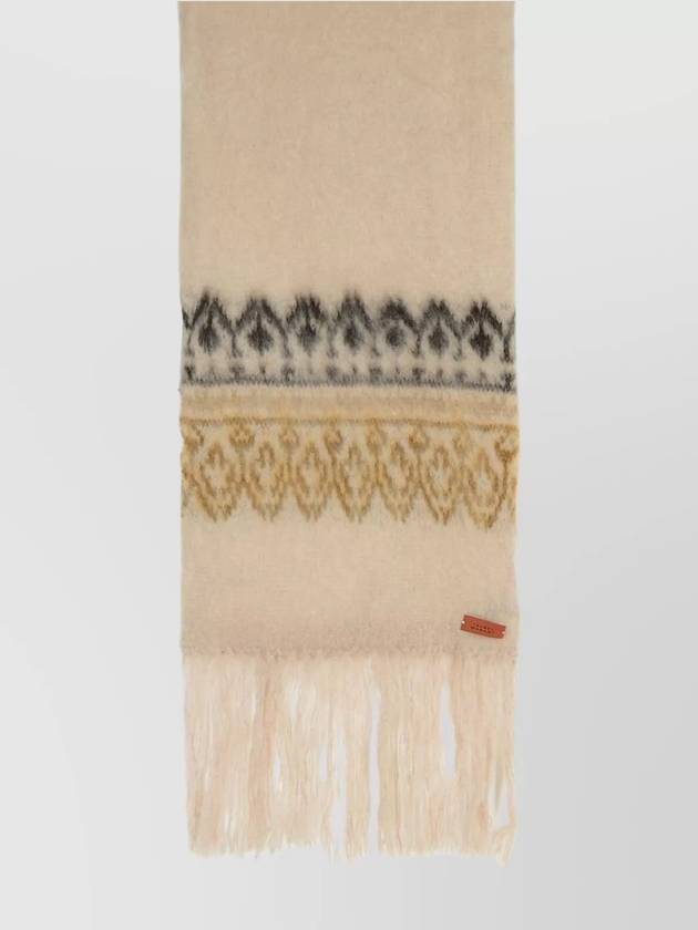 Dayna Mohair Blend Muffler Nude - ISABEL MARANT - BALAAN 2