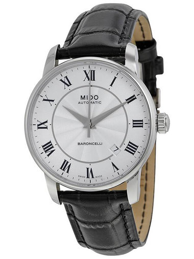 Mido Baroncelli Automatic White Dial Men's Watch M86004214 - MIDO - BALAAN 1