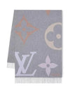 Ultimate Wool Cashmere Scarf Grey - LOUIS VUITTON - BALAAN 2