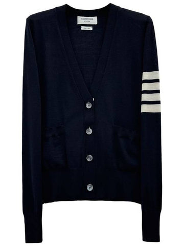 armband women s wool cardigan FKC334A 415 - THOM BROWNE - BALAAN 1