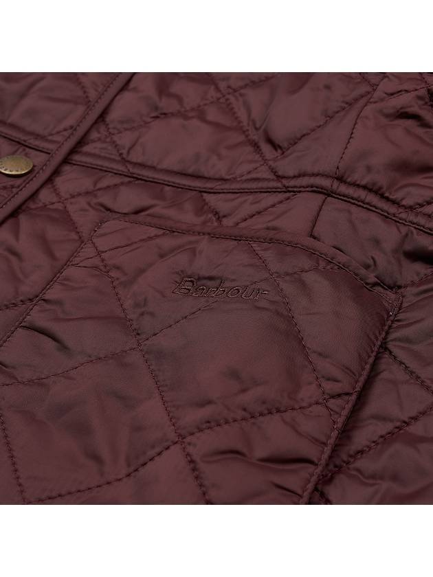 Deveron Quilting Jacket Red - BARBOUR - BALAAN 9