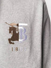 TB monogram logo hoodie - BURBERRY - BALAAN.