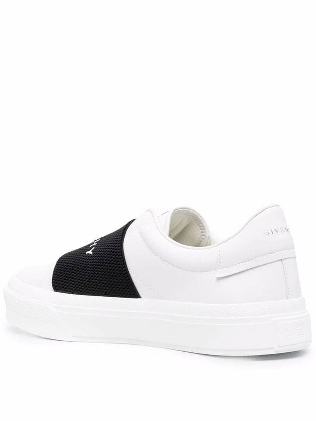 City Court Band Logo Low Top Sneakers White - GIVENCHY - BALAAN 5