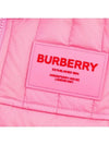 Kids Logo Patch Padded Vest Pink 8053880 - BURBERRY - BALAAN 4