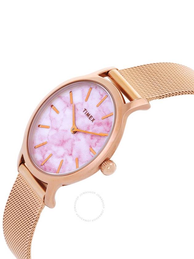 Timex Transcend Quartz Marble Dial Ladies Watch TW2T81000 - TIMEX - BALAAN 2