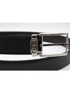 Gancini Reversible Adjustable Leather Belt Dark Brown - SALVATORE FERRAGAMO - BALAAN 5