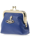 Mini Frame Perth Coin Wallet Blue - VIVIENNE WESTWOOD - BALAAN 3