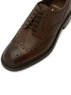 Men's Badminton Brogues Dark Brown - LOAKE - BALAAN 8