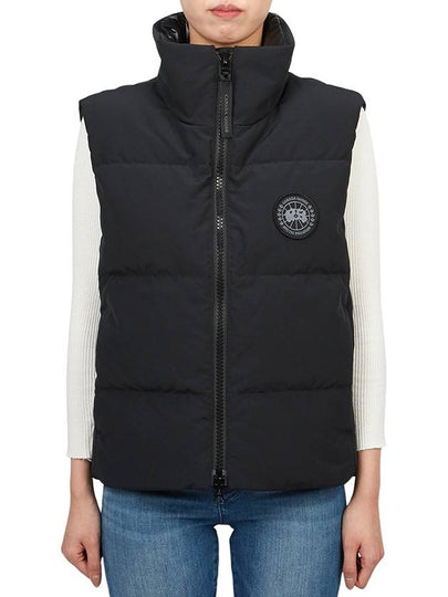 Grandview Cropped Vest Black - CANADA GOOSE - BALAAN 2