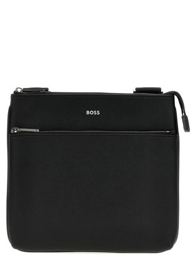 Logo Lettering Envelope Cross Bag Black - HUGO BOSS - BALAAN 2