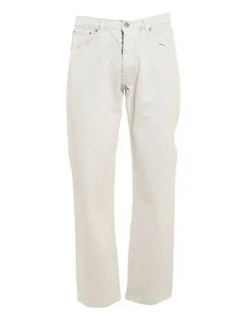 Refurbished Bianchetto Boyfriend Denim Pants White S50LA0190S30561967 - MAISON MARGIELA - BALAAN 1