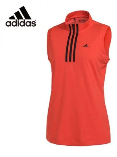 Half zip up sleeveless women s t shirt Domestic product GQG022081776903 - ADIDAS GOLF - BALAAN 1