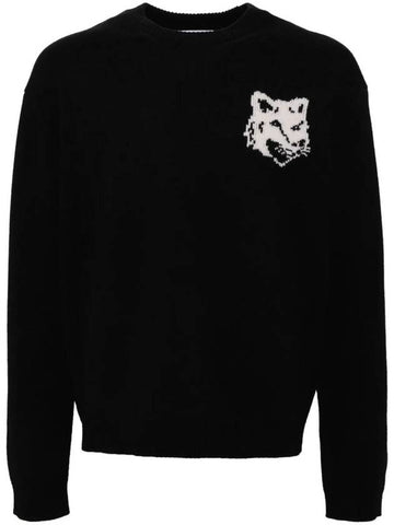 Maison Kitsuné Sweater With Fox Head Embroidery - MAISON KITSUNE - BALAAN 1