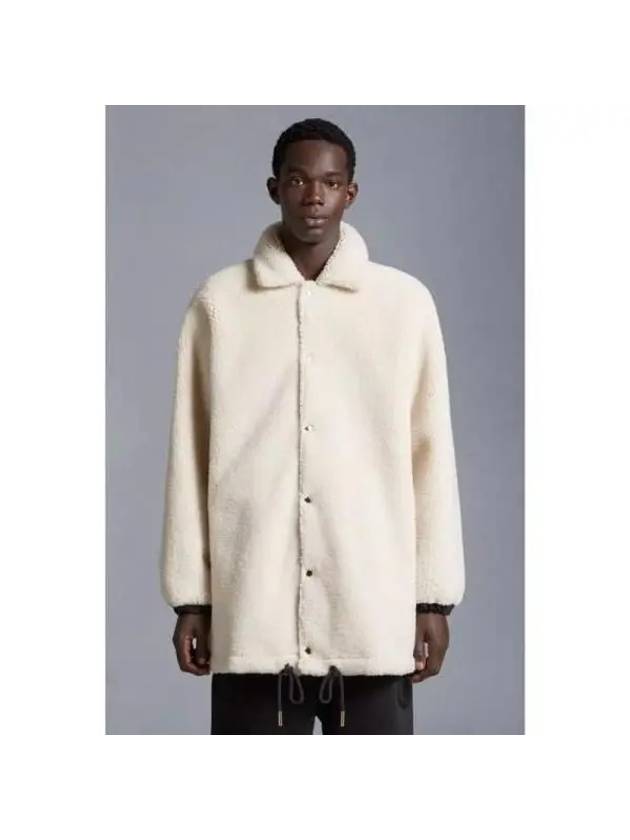 CEMELOPARDALIS Reversible Shearling Parka 1A00004M3385999 - MONCLER - BALAAN 4