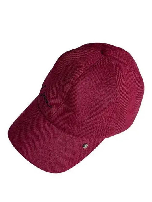 golf wear stud ball cap Stud Ball Cap Wine - J JANE - BALAAN 1