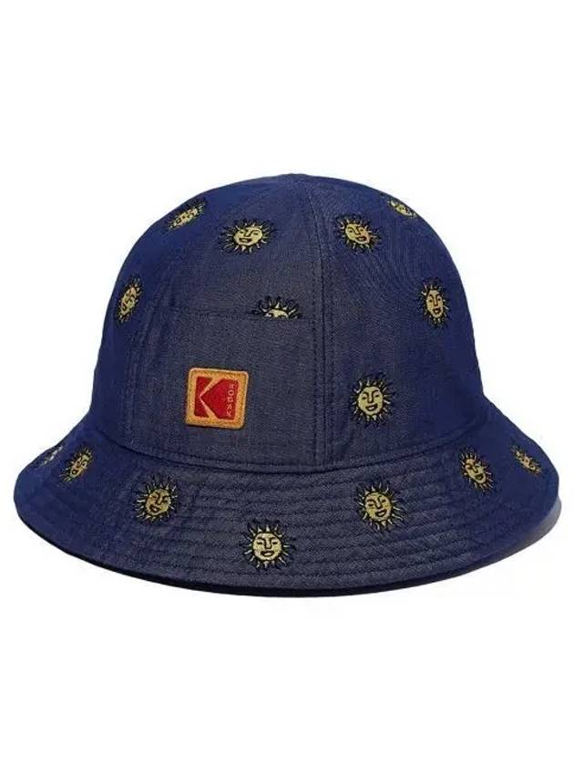 KODAK pattern bucket hat DENIM - KODO - BALAAN 1