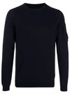 Lens wappen long sleeve t-shirt 10CMKN146A 004037A 888 - CP COMPANY - BALAAN 1