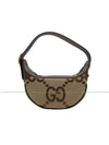 Ophidia Jumbo GG Small Shoulder Bag Camel Brown - GUCCI - BALAAN 5