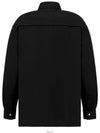 Overshirt Cotton Jacket Black - DIOR - BALAAN 3