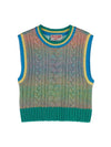 Jess Gradient Cable Knit Vest - ANDERSSON BELL - BALAAN 9