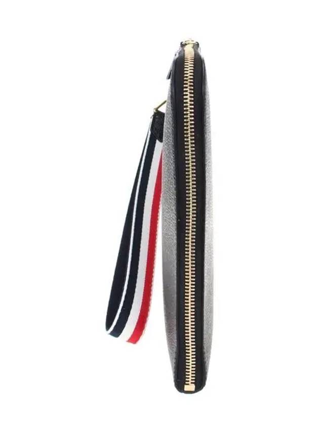 RWB Strap Medium Folio Clutch Black - THOM BROWNE - BALAAN 4