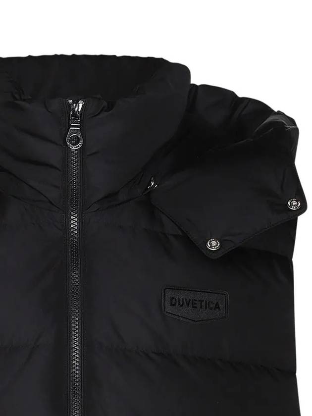 Aprica Hooded Down Vest Black - DUVETICA - BALAAN 5