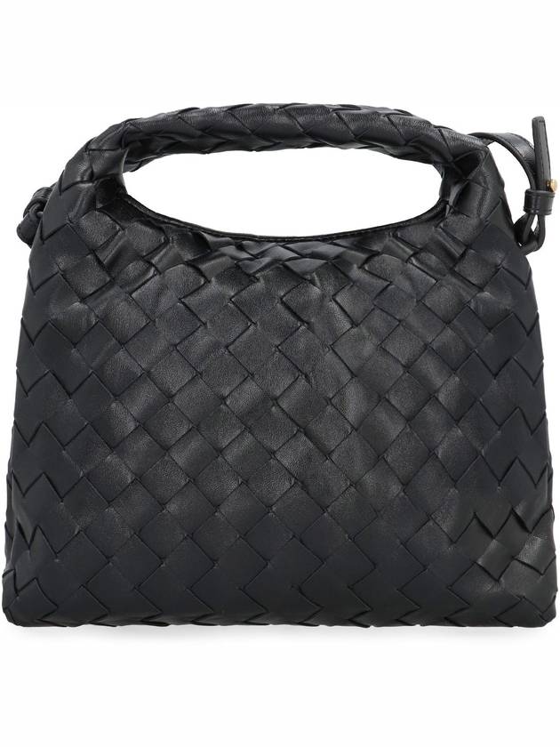 Intrecciato Mini Hop Tote Bag Black - BOTTEGA VENETA - BALAAN 4