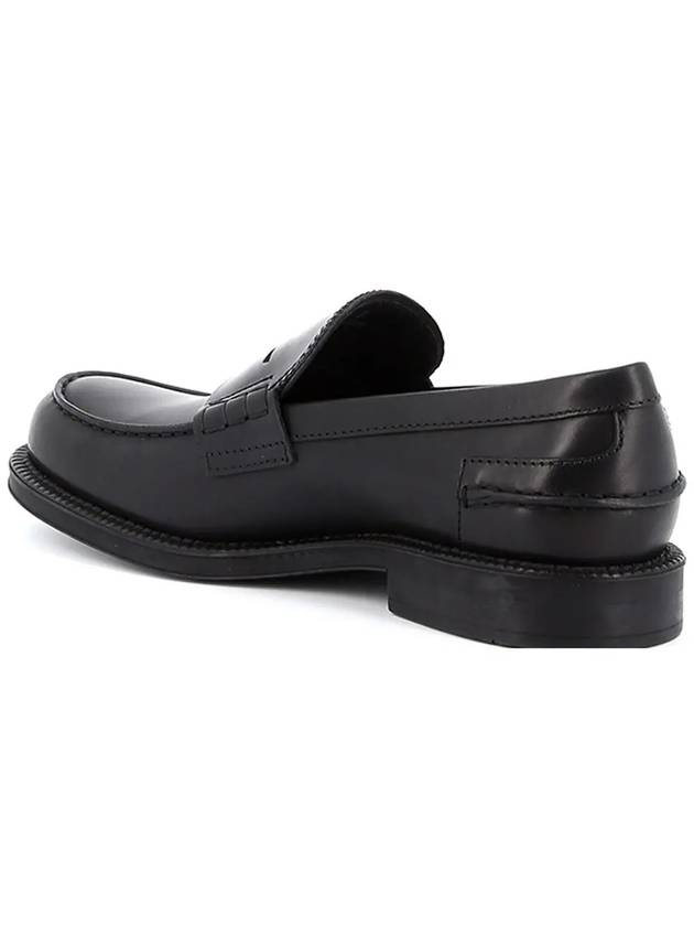 Penny Leather Loafers Black - TOD'S - BALAAN 4