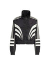 Atlanta Cut Line Loose Nylon Track Jacket Black - ADIDAS - BALAAN 1