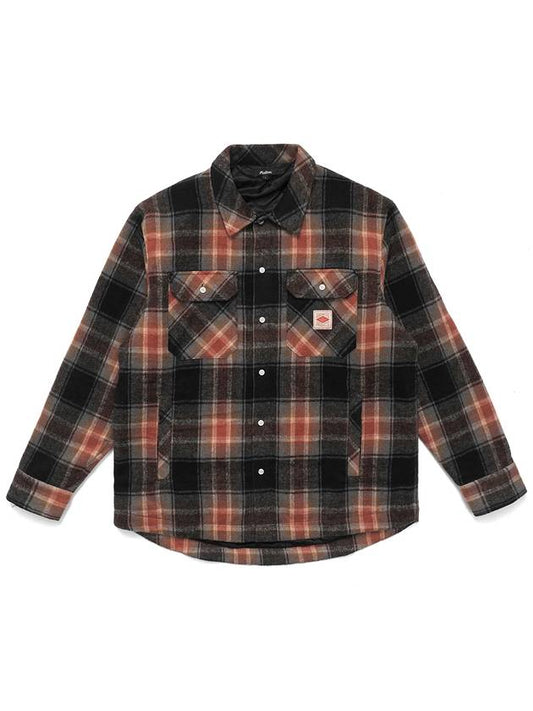 Home on the Range Flannel Shirt BLACK - MALBON GOLF - BALAAN 1