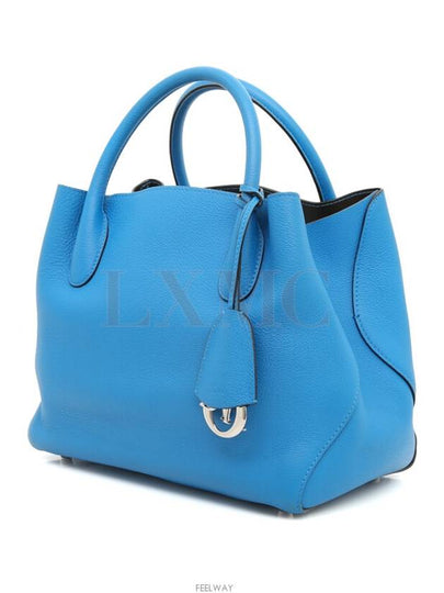 Classic open bar Diorsimo blue silver tote cross bag - DIOR - BALAAN 2