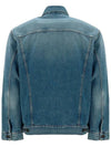 Faded Denim Jacket Mid Blue - ACNE STUDIOS - BALAAN 4