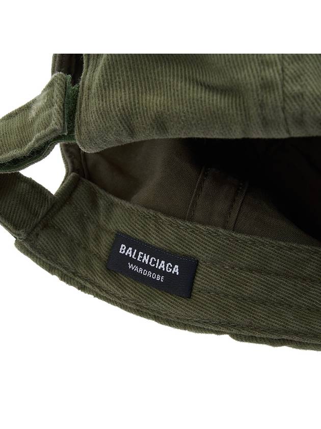 black logo arsenic ball cap green - BALENCIAGA - BALAAN 11