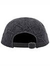 punched denim camp cap black FW23H105 - SUPREME - BALAAN 2