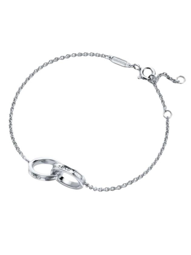 1837 Interlocking Circle Chain Bracelet Silver - TIFFANY & CO. - BALAAN 1