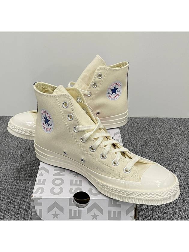 Heart Chuck Taylor Converse High Top Sneakers 150205C P1K112 2 - COMME DES GARCONS PLAY - BALAAN 4