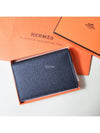 MC2 Euclid Card Wallet Holder Black H043033 - HERMES - BALAAN 9