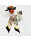 Grand Apparat Twilly Scarf Ivory - HERMES - BALAAN 2