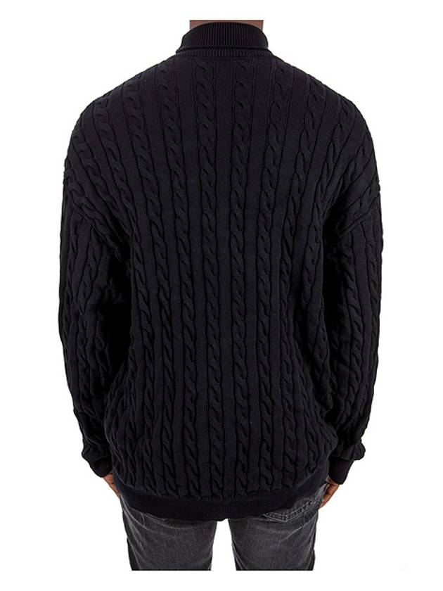 Overfit cable turdle neck knit 657335T31961000 - BALENCIAGA - BALAAN 4