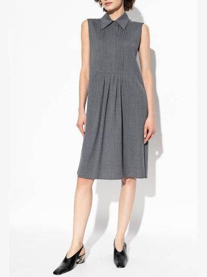 JIL SANDER Wool Dress, Women's, Grey - JIL SANDER - BALAAN 2