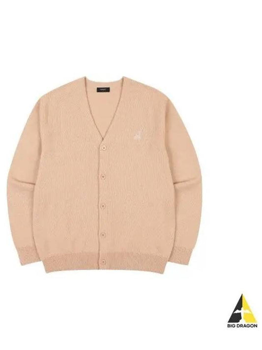 Club knit cardigan 1822 beige - KANGOL - BALAAN 1