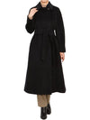 Cielo Virgin Wool Coat Black IT38 IT40 IT42 6016083306005 - MAX MARA - BALAAN 8