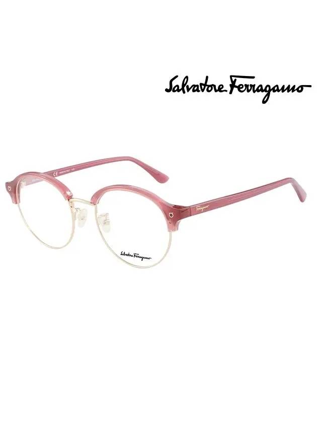 Ferragamo Glasses Frame SF2168K 639 Round Women s - SALVATORE FERRAGAMO - BALAAN 3