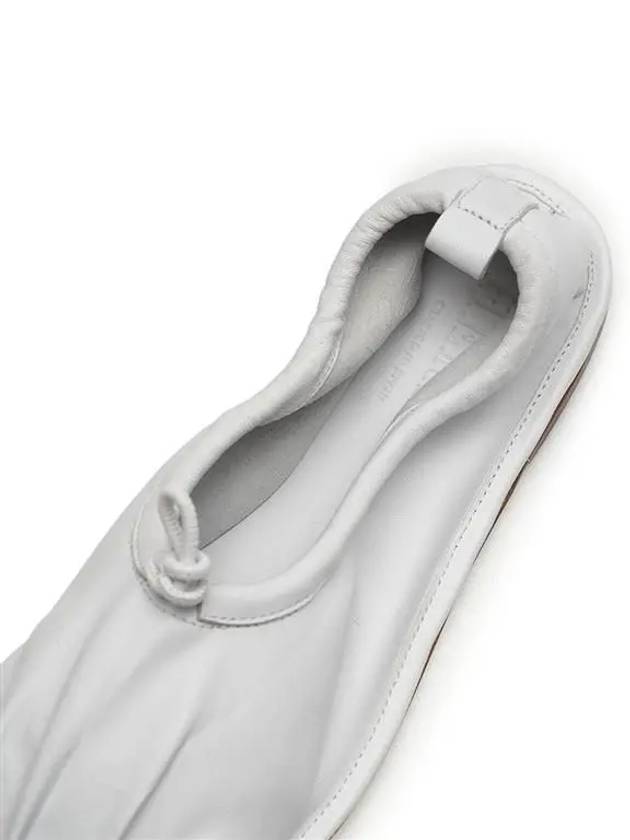 Puntera Leather Flats White - HEREU - BALAAN 6