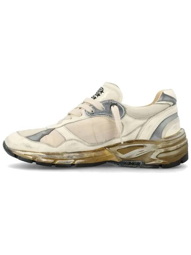 Dad Star Nappa Nylon Low Top Sneakers Beige - GOLDEN GOOSE - BALAAN 4