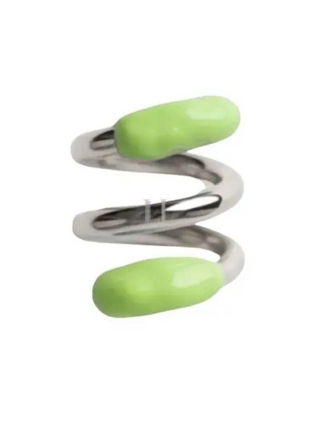 Fusillo Twist Ring Green Silver - SUNNEI - BALAAN 2